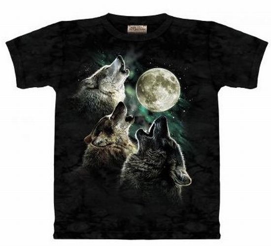 Three Wolf Moon T-shirt（三狼啸月）